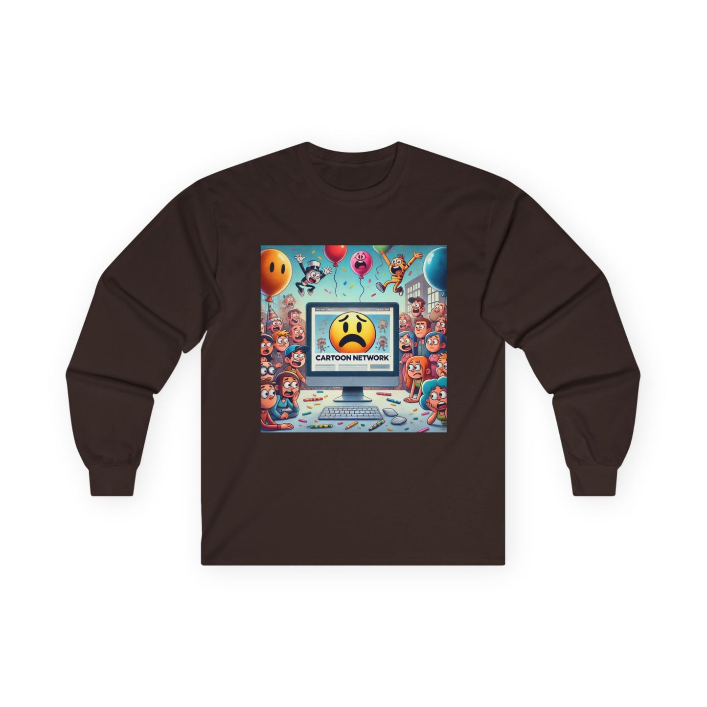 Cartoon Network Website Shuts Down Long Sleeve Tee