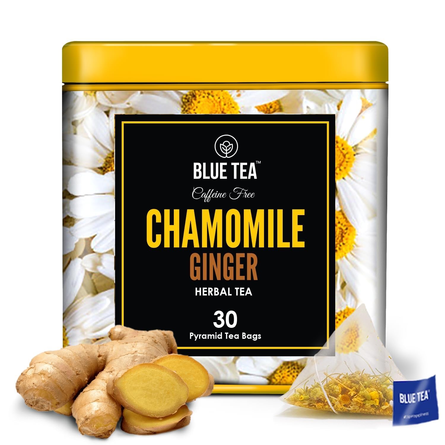 - Chamomile Tea - 1.05 Oz - 30+ Cups - Loose | SLEEP TEA | Herbal Tea - Caffeine Free - Flower Based - Vegan - Non-Bitter- Non-Gmo - Natural Ingredients | Pet Jar Packaging TLBH
