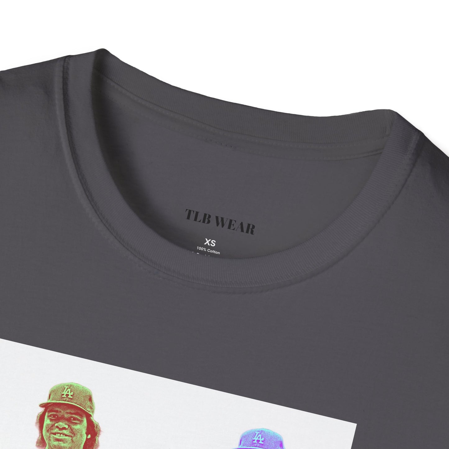 Fernando Valenzuela Dodgers Andy Warhol Style Pop Art Unisex Softstyle T-Shirt