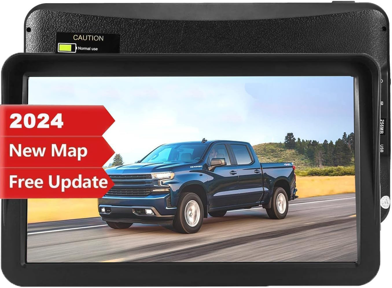 GPS Navigation for Car,7 Inch High-Definition Touch Screen 256-16GB，2025 Maps (Free Lifetime Updates), Truck GPS Commercial Drivers, Semi Trucker GPS Navigation System, Custom Truck Routing TRUCK DRIVER TRUCK DRIVER
