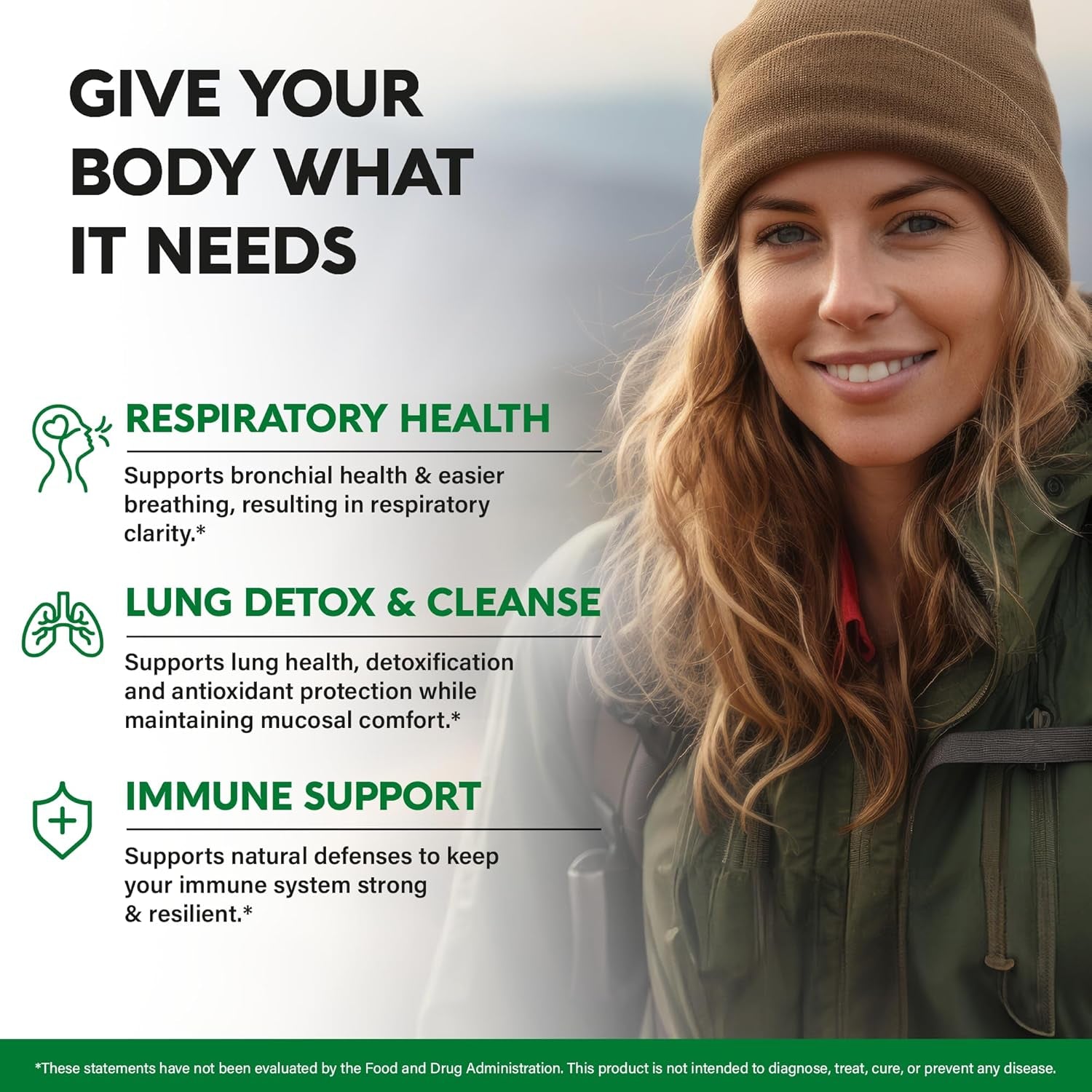 Mullein Leaf Extract for Lung Detox - Echinacea | Oregano | Quercetin | NAC - 15-In-1 Lungs Support Supplement - Lung Cleanse for Smokers - Made in USA - as Drops, Tea, Tincture, 60 Vegan Capsules TLBH