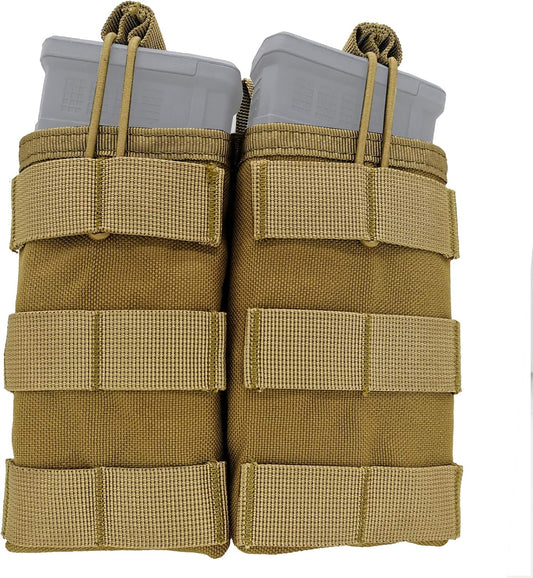 Tactical Outdoor Triple M4/M16 Open Top Mag Pouch