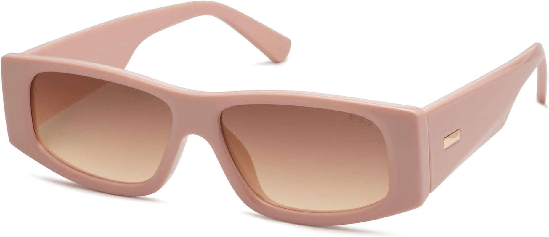Trendy Y2K Rectangle Polarized Sunglasses for Women Men Fashion Designer Rave Sunglasses SJ2228