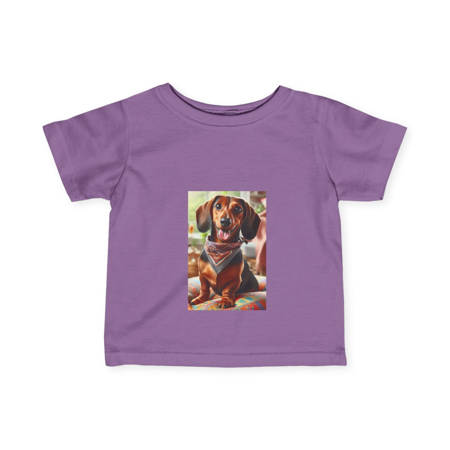 Dachshund design Infant Fine Jersey Tee