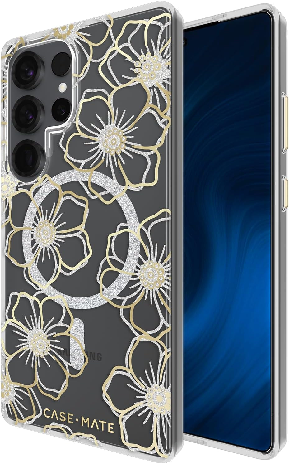 Tough Samsung Galaxy S25 Ultra Case [Wireless Charging] Rugged Phone Case with 12Ft Drop Protection - Anti-Yellowing Heavy Duty Protective Case for Samsung Galaxy S25 Ultra 6.9" - Clear
