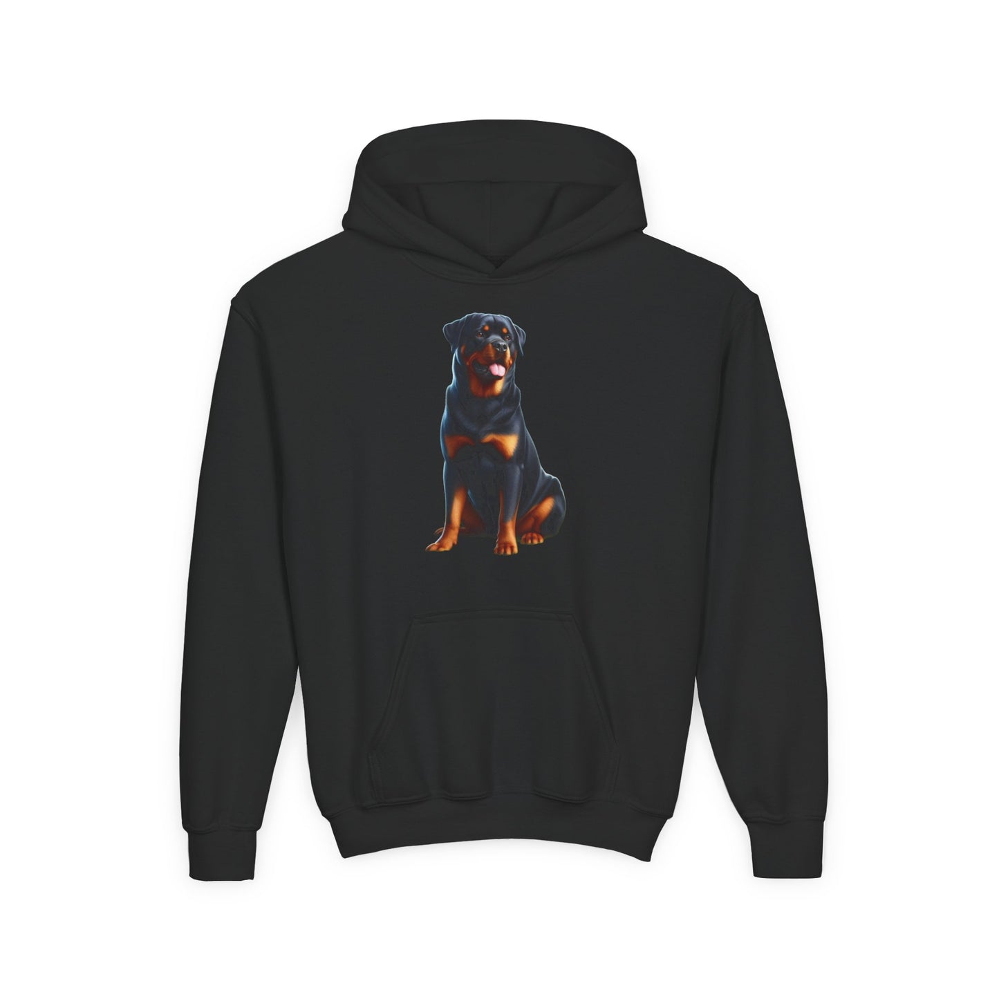 Rottweiler Youth Heavy Blend Hooded Sweatshirt