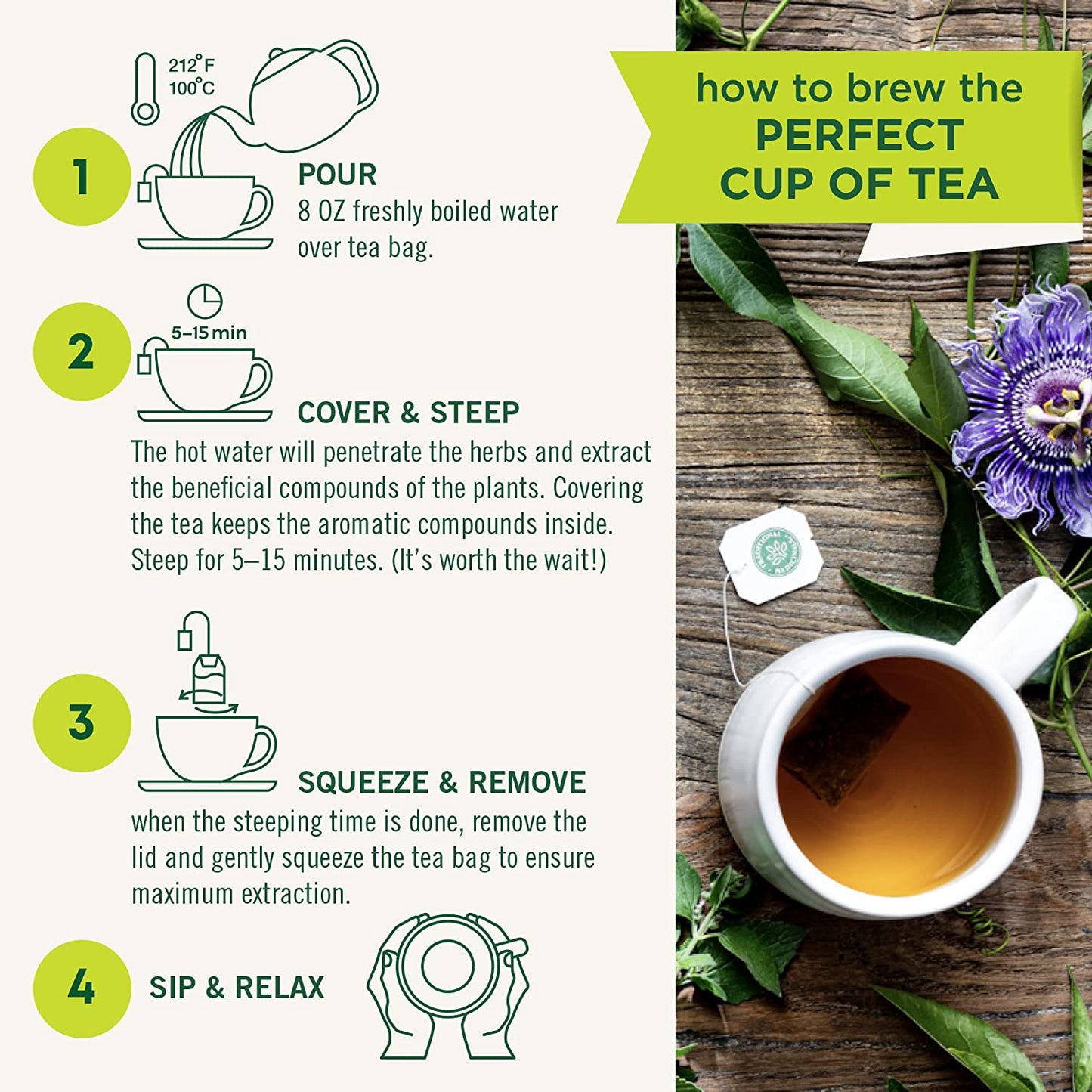 Tea, Organic Throat Coat Lemon Echinacea, Supports Throat Health & Immune Fuction, 16 Tea Bags TLBH