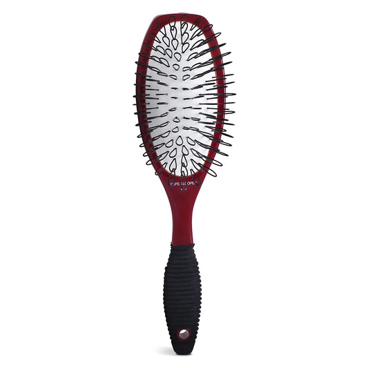 Super Looper Wig Brush, Cushioned & Looped Nylon Bristles for Hair Extensions, Wigs, Hair Pieces, Toupees & Weaves - for Brushing, Styling, & Detangling Natural & Synthetic Hair