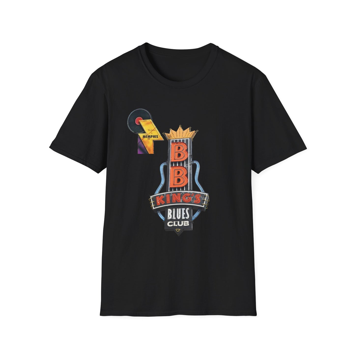 B.B. King's Blues Club Memphis TN Unisex Softstyle T-Shirt