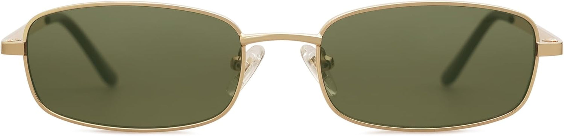 Small Y2K Narrow Rectangle Sunglasses Womens Mens Retro 80S 90S Skinny Sunnies SJ1187