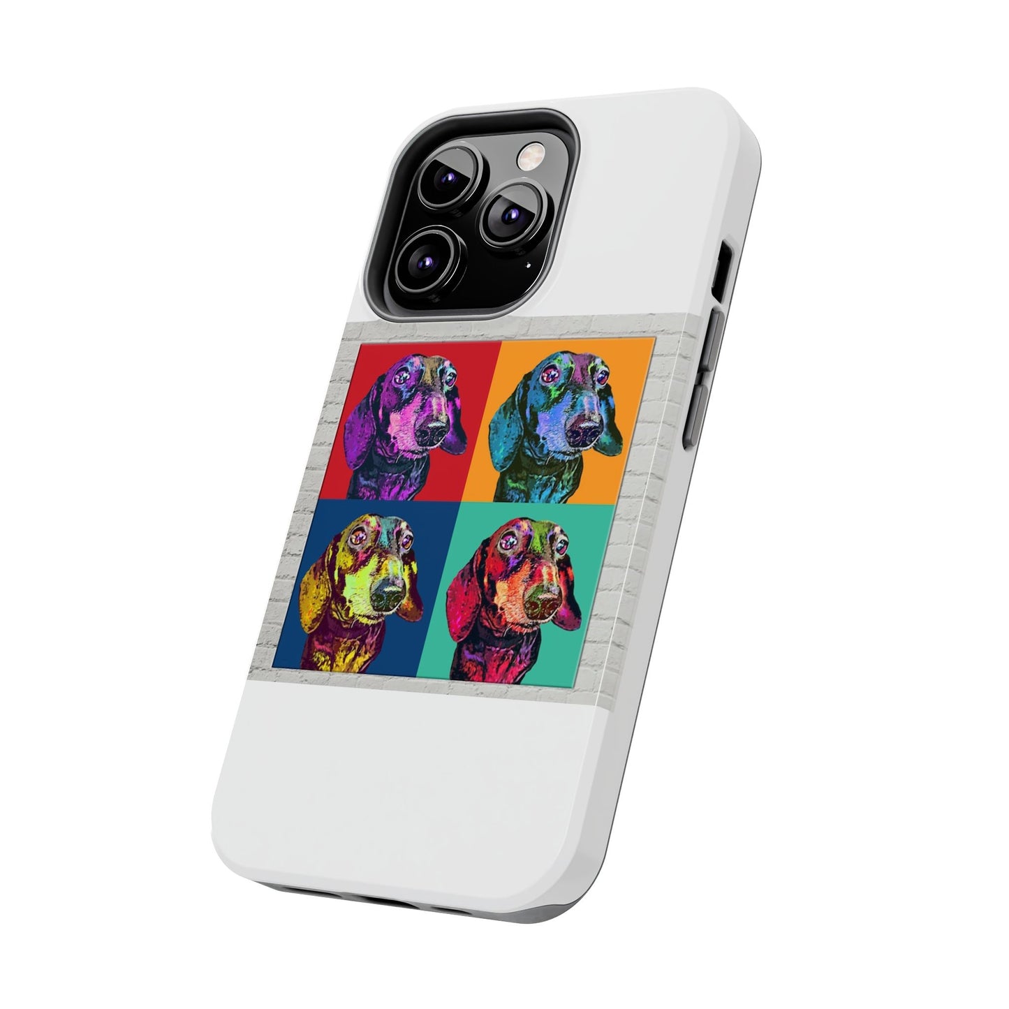 Andy Warhol Custom POP ART Pet Dog Tough Phone Cases