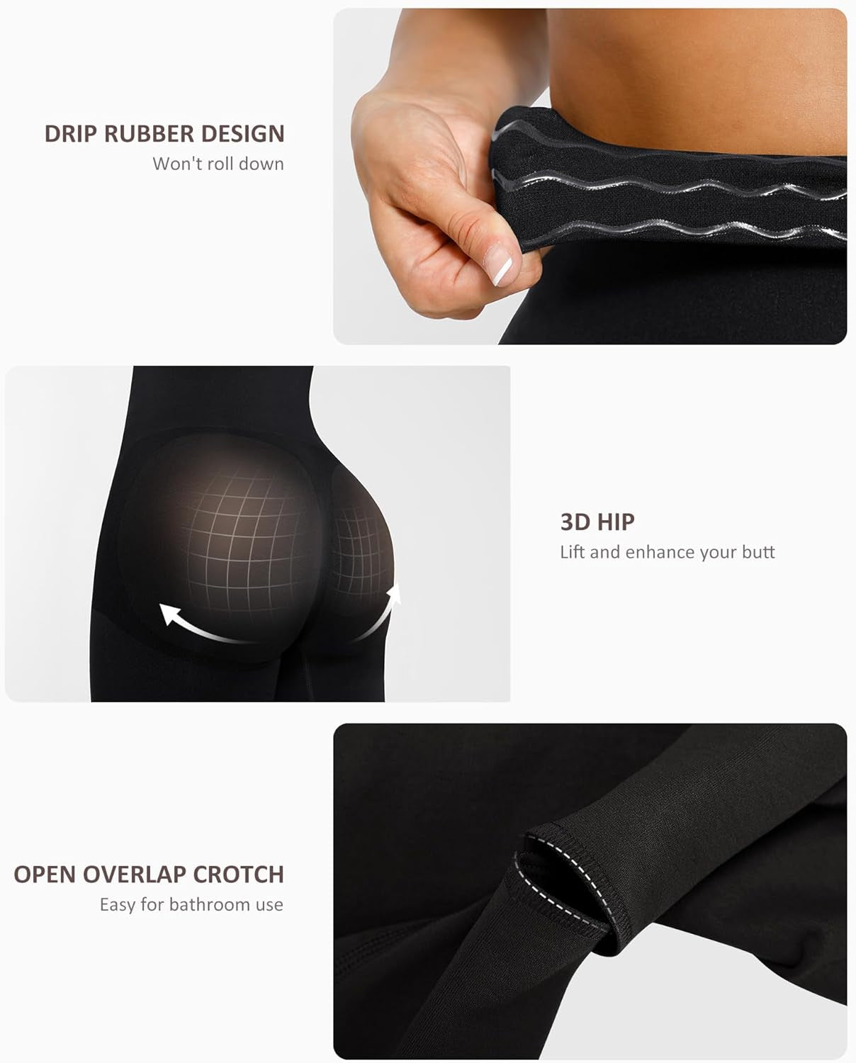 Tummy Control Shapewear for Women High Waist Body Shaper Shorts Butt Lifting Control Panties