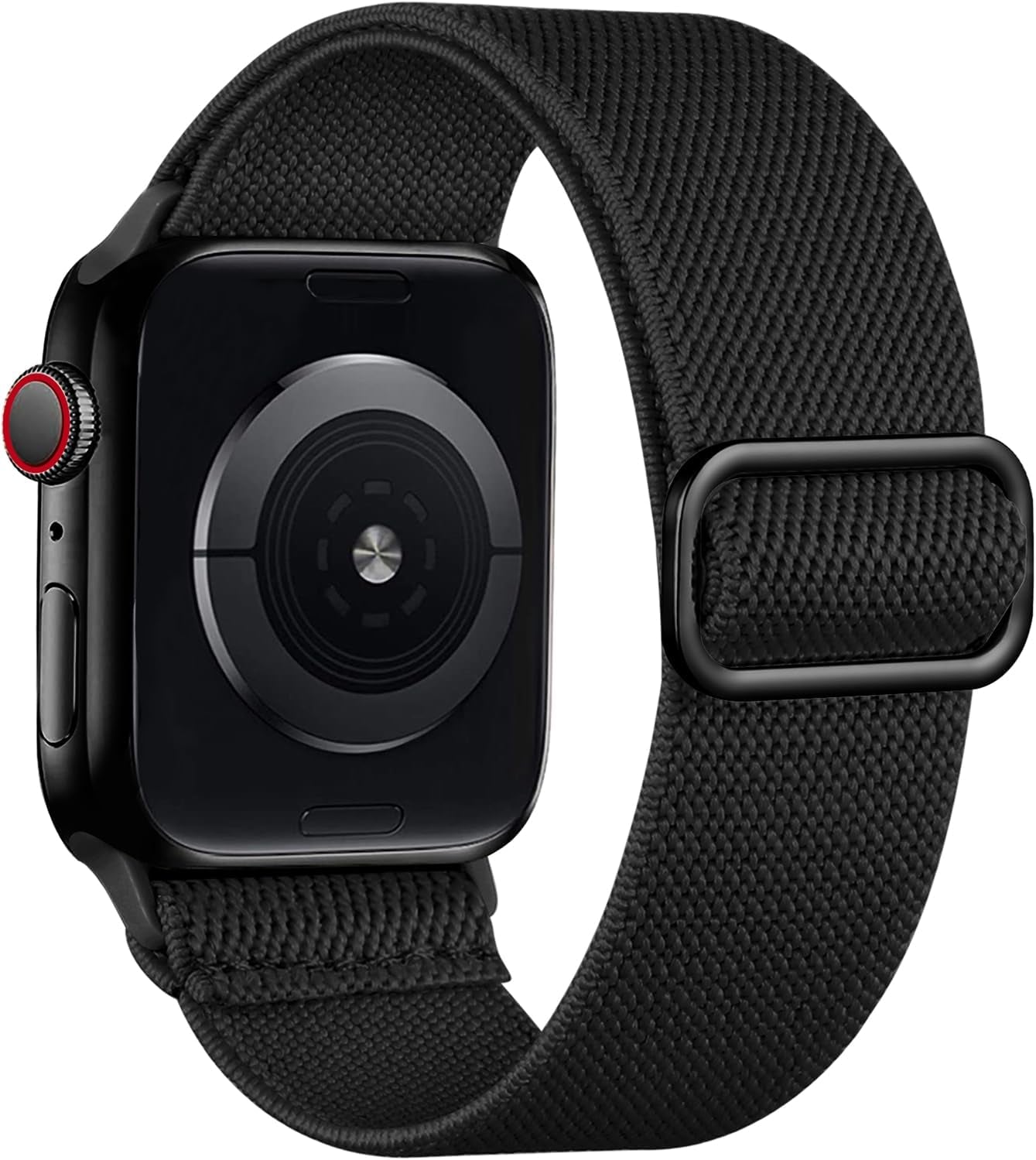 Braided Band Compatible with Apple Watch Series 9 8 7 45Mm 41Mm Ultra 2 Band 49Mm Series 6 5 4 SE 44Mm 40Mm Series 3 2 1 38Mm 42Mm Men Iwatch Bands Womens Stretchy Nylon Solo Loop Sport Strap