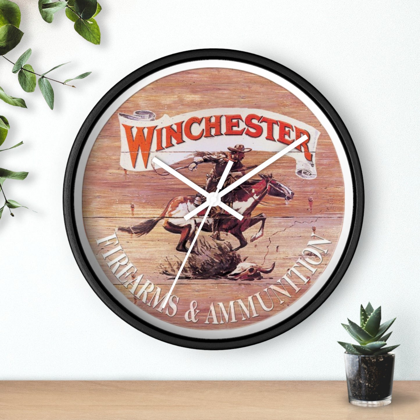 Winchester FIREARMS AND AMMUNITION Wall Clock