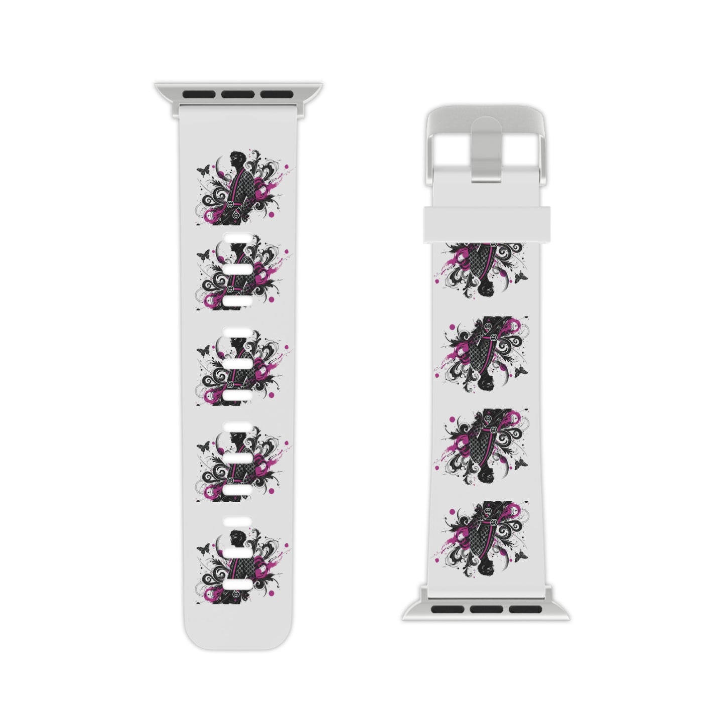 Stylish Floral Apple Watch Band - Colorful Design for Trendy Users
