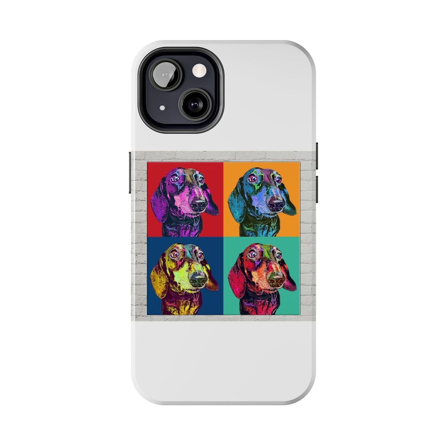 Andy Warhol Custom POP ART Pet Dog Tough Phone Cases