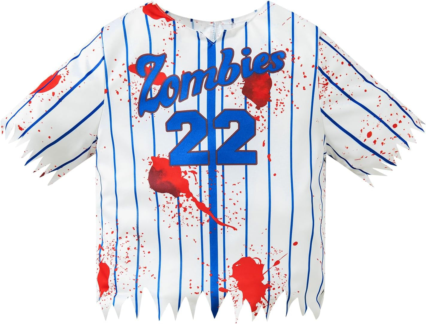 Scary Boys Home Run Horror Baseball Player Zombie Children Halloween Role Playing Costumes Scary for Kids