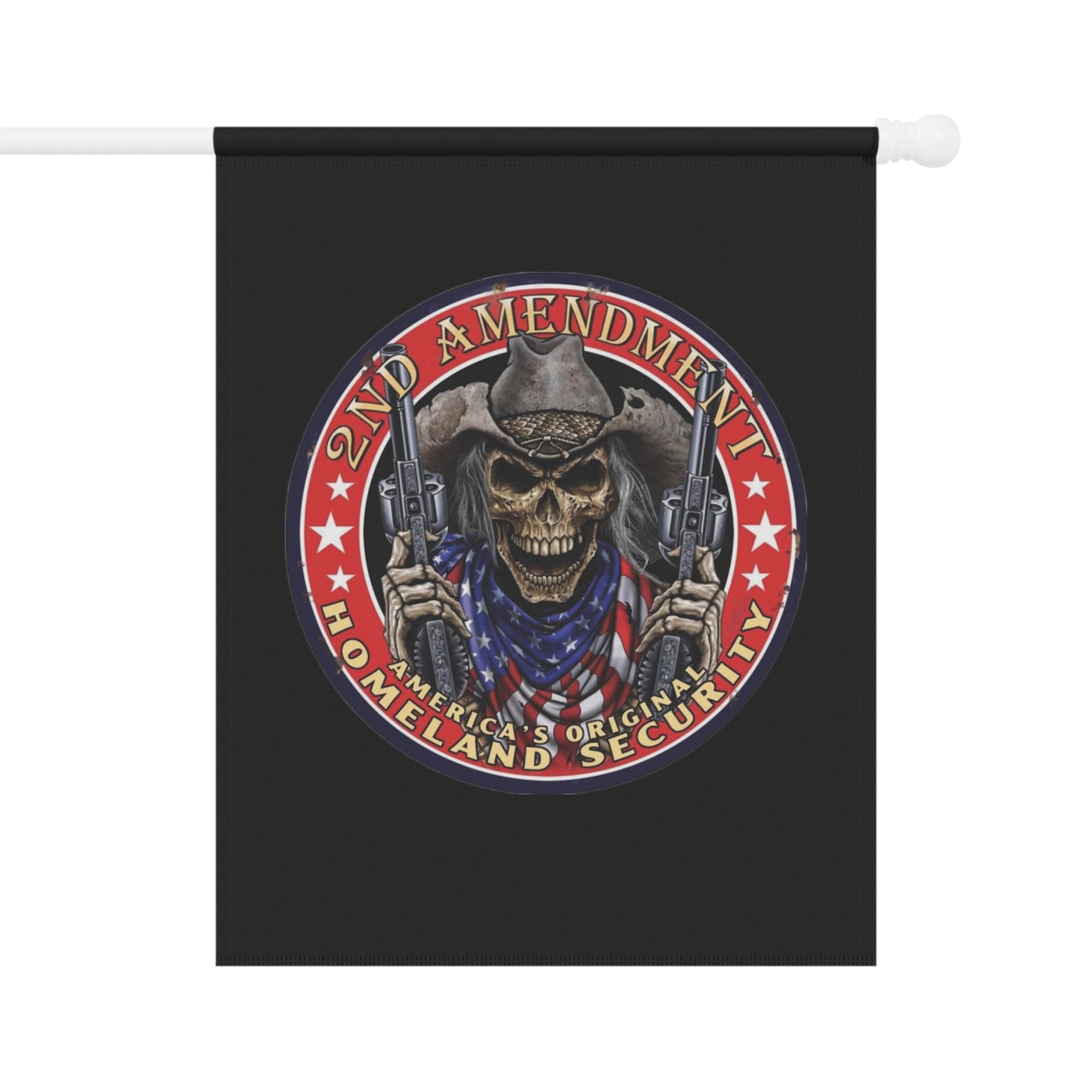 2nd Amendment AMERICA'S ORIGINAL HOMELAND SECURITY Garden & House Banner