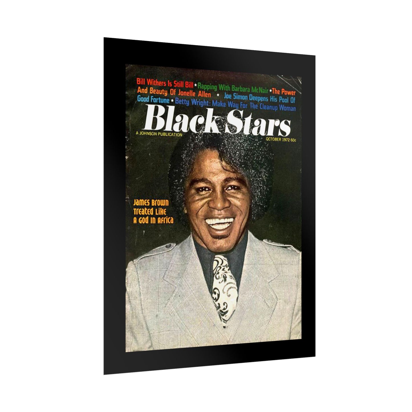 Rolled Posters - JAMES BROWN