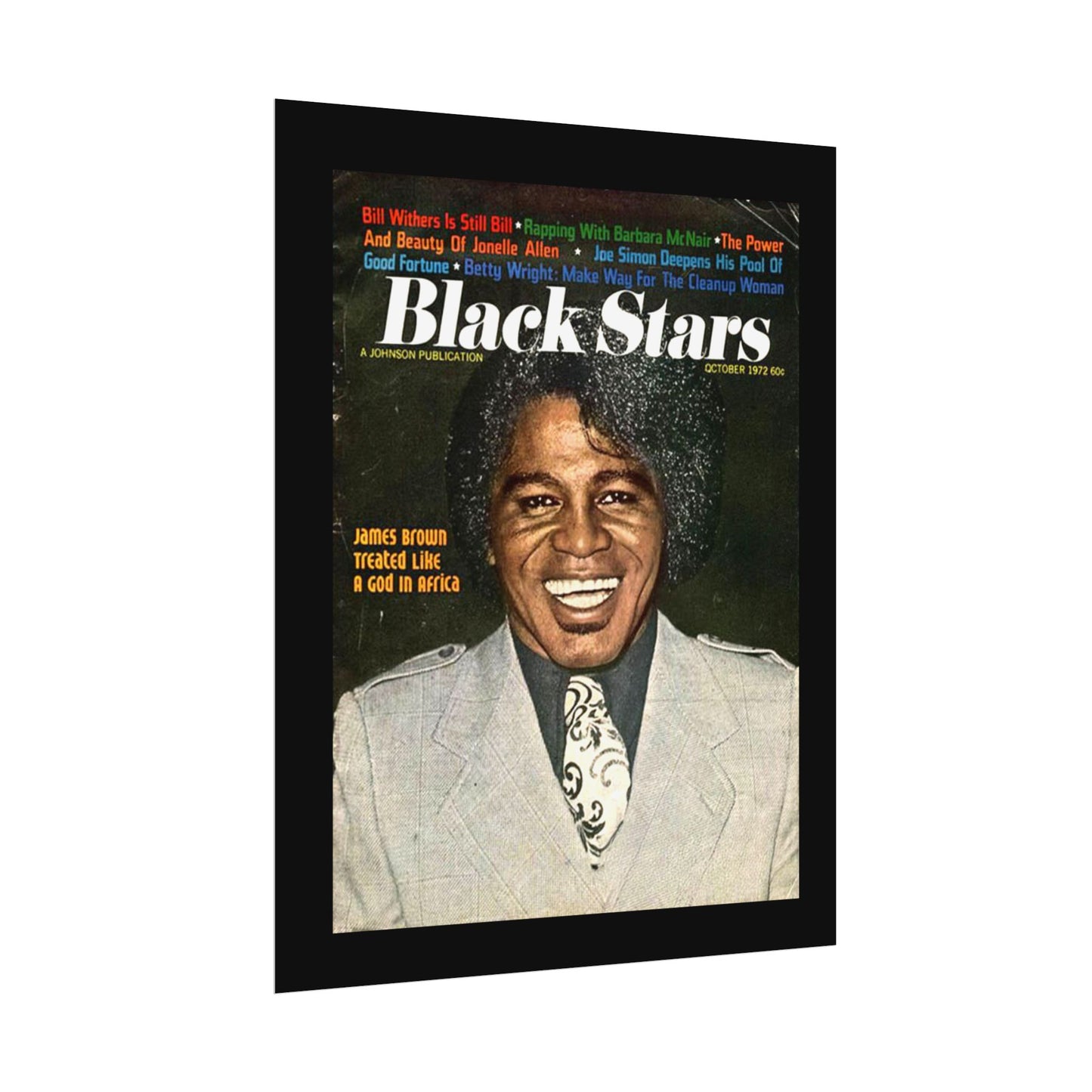 Rolled Posters - JAMES BROWN