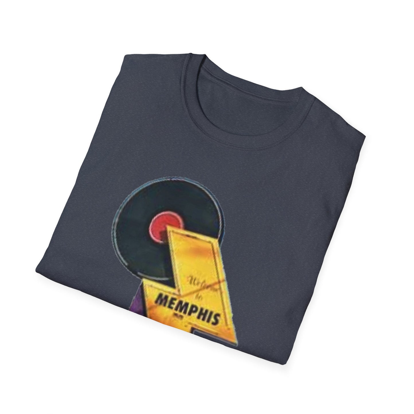 Retro Vintage Welcome to Memphis TN Unisex Softstyle T-Shirt