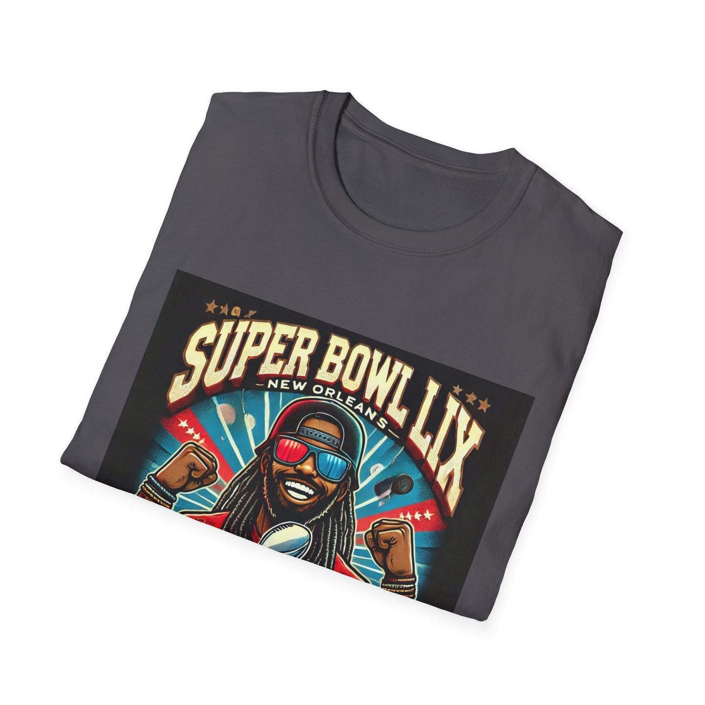 T-Shirt,Hoodie, !!! Super Bowl LIX New Orleans 2025 Unisex Softstyle T-Shirt