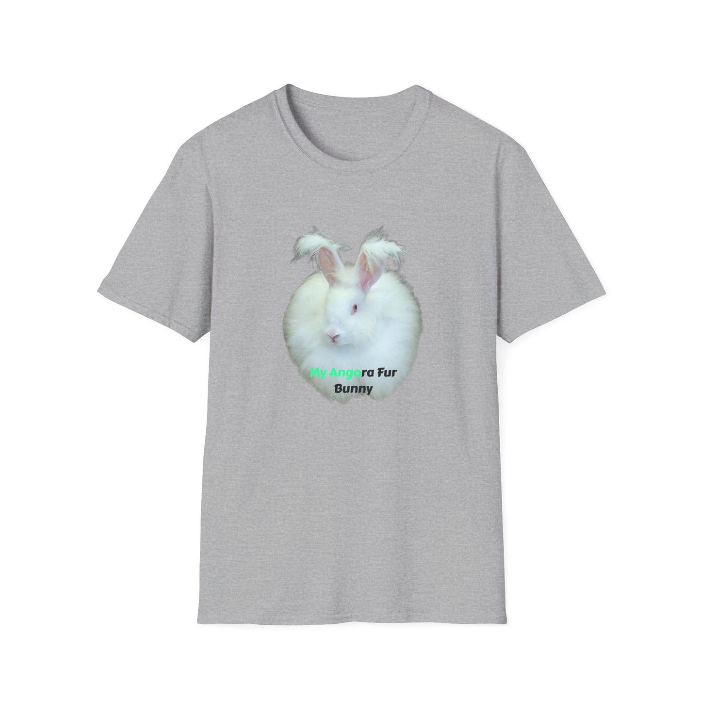 Angora Rabbit Unisex Softstyle T-Shirt
