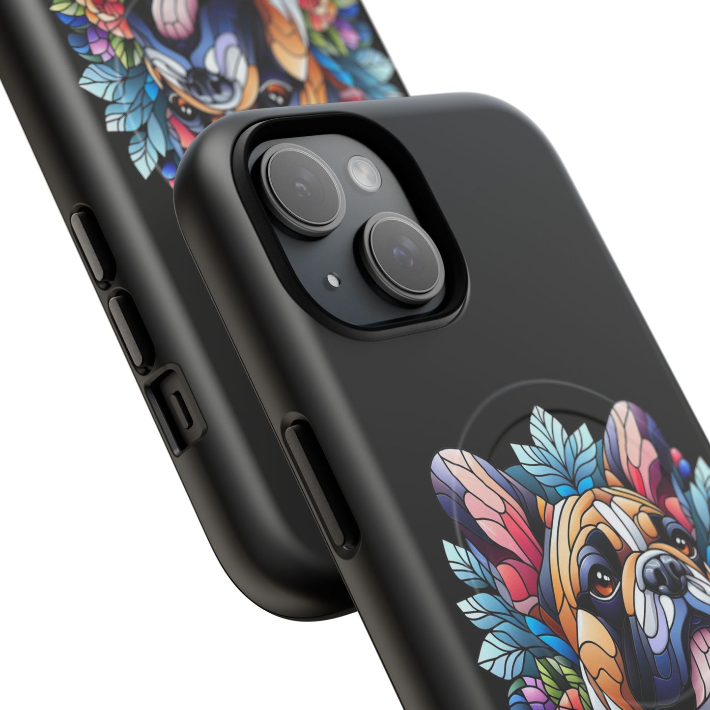 French Bulldog Stained Glass Tough Magnetic Cases