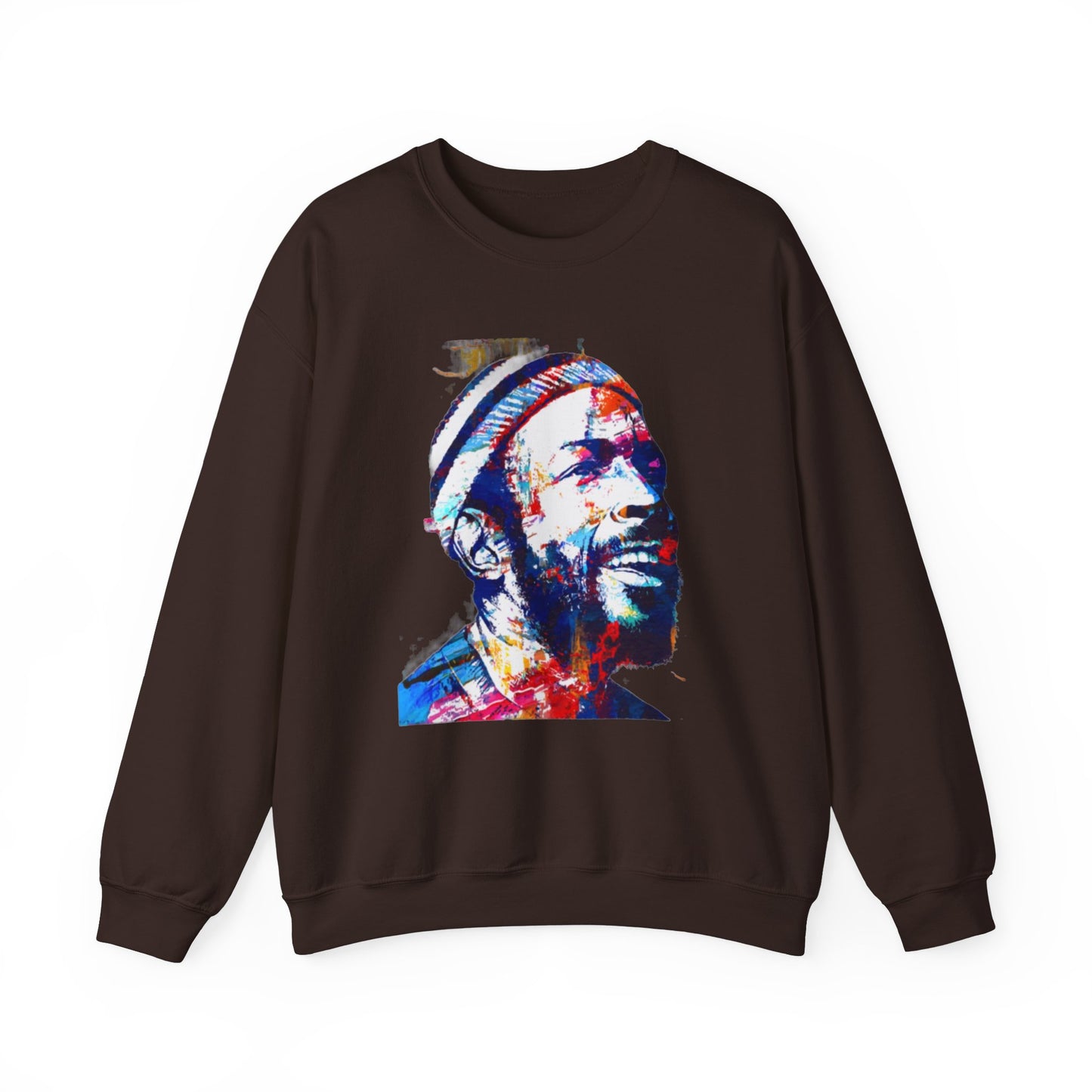 Marvin Gaye Abstract Paintings Unisex Heavy Blend™ Crewneck Sweatshirt