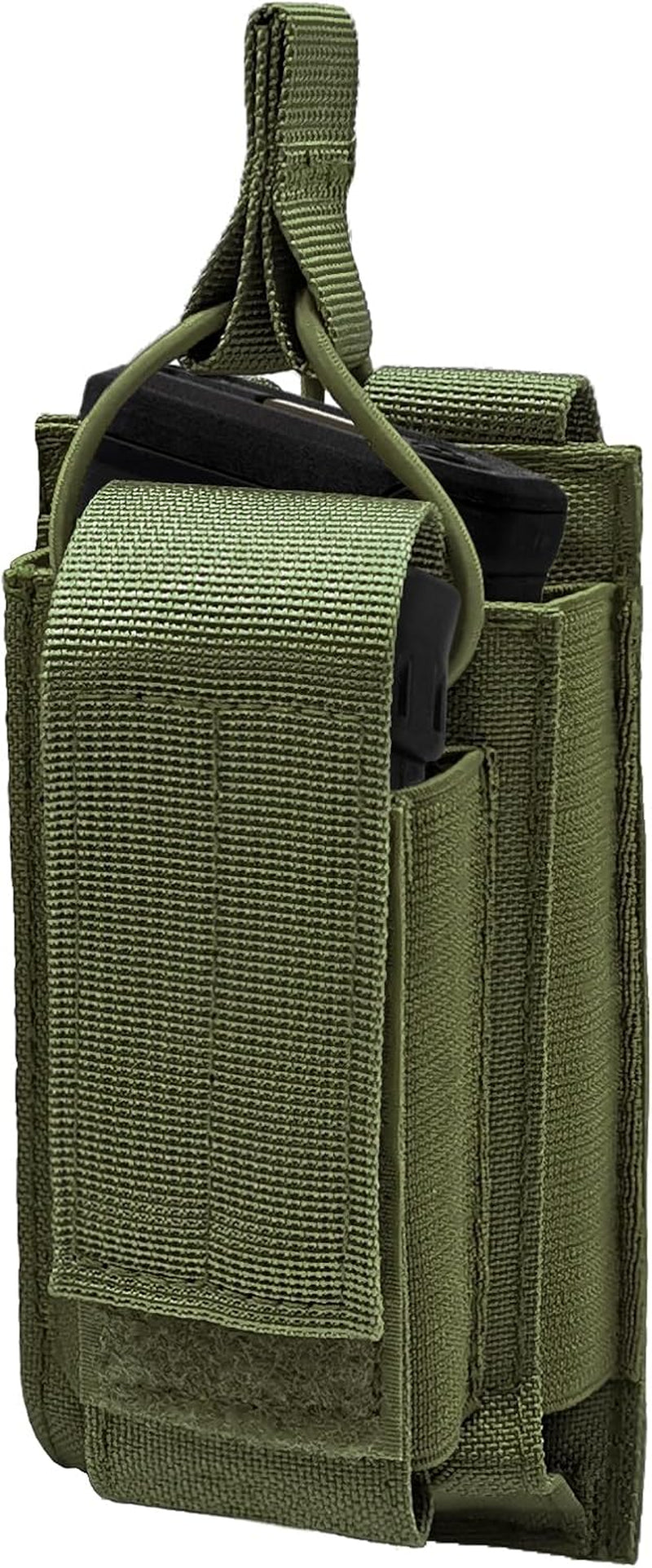 Tactical Molle Mag Pouch,Open Top Single/Double/Triple Stacker Magazine Pouch Holder,Rifle & Pistol Mag Pouch for M4 M14 M16 AK AR