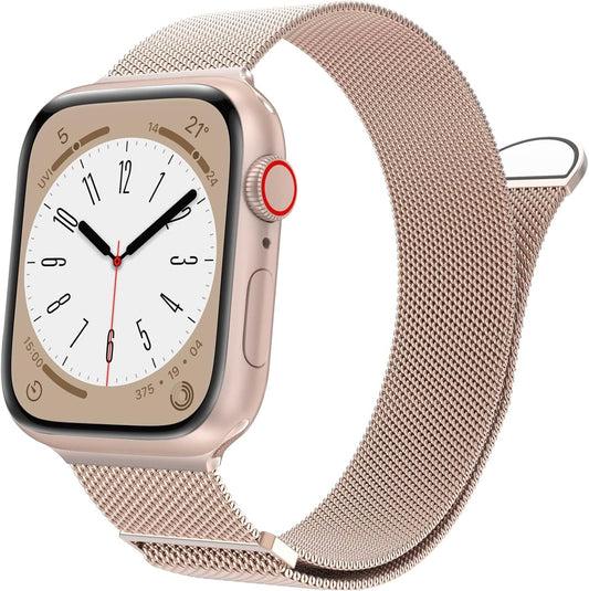 Compatible with Apple Watch Band, Milanese Loop for Apple Watch Band 38Mm 40Mm 41Mm 42Mm 44Mm 45Mm 49Mm, Compatible Apple Watch Series 9, Ultra 2, SE, Ultra, 8 7 6 5 4 3 2 1