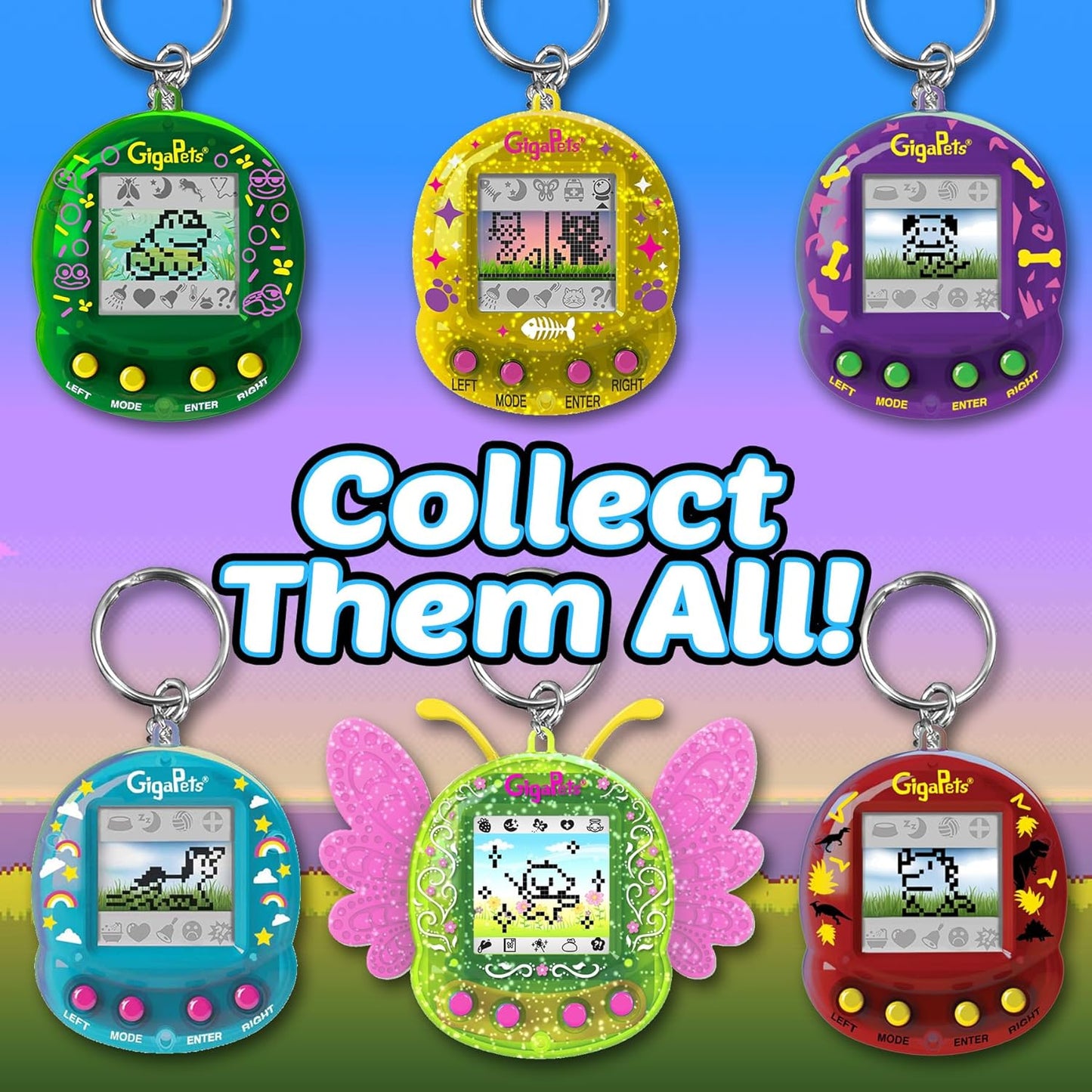 Giga Pet Virtual Pet for Kids Ages 5 and Up, 90S Throwback, Floppy Frog | 25Th Anniversary Edition Upgraded Collector’S Edition | Kids Learn to Take Care of a Pet ZOUSA