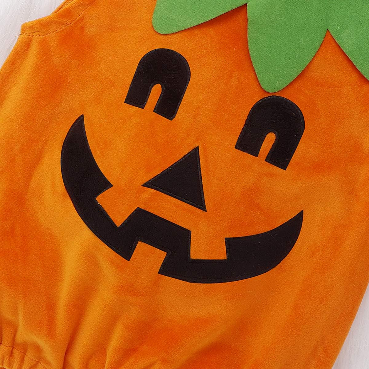 Baby Halloween Costumes Pumpkin Costumes Hoodie Romper Jumpsuit Halloween Unisex Baby Outfits Cosplay Clothes
