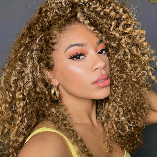 7 Packs Gogo Curl Crochet Hair Short Curly Crochet Hair for Women Water Wave Beach Curl Deep Twist Crochet Braids Synthetic Crochet Hair Extensions (10 Inch, #27)