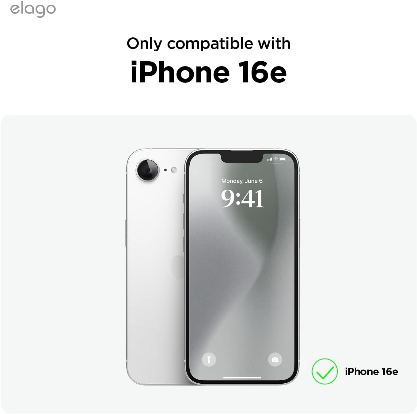 Magnetic Silicone Case Compatible with Iphone 16E Case Compatible with All Magsafe Accessories - Built-In Magnets, Soft Grip Silicone, Shockproof (Stone)