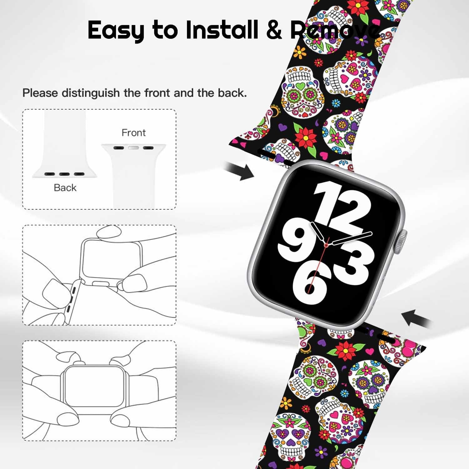 Compatible with Apple Watch Band 1