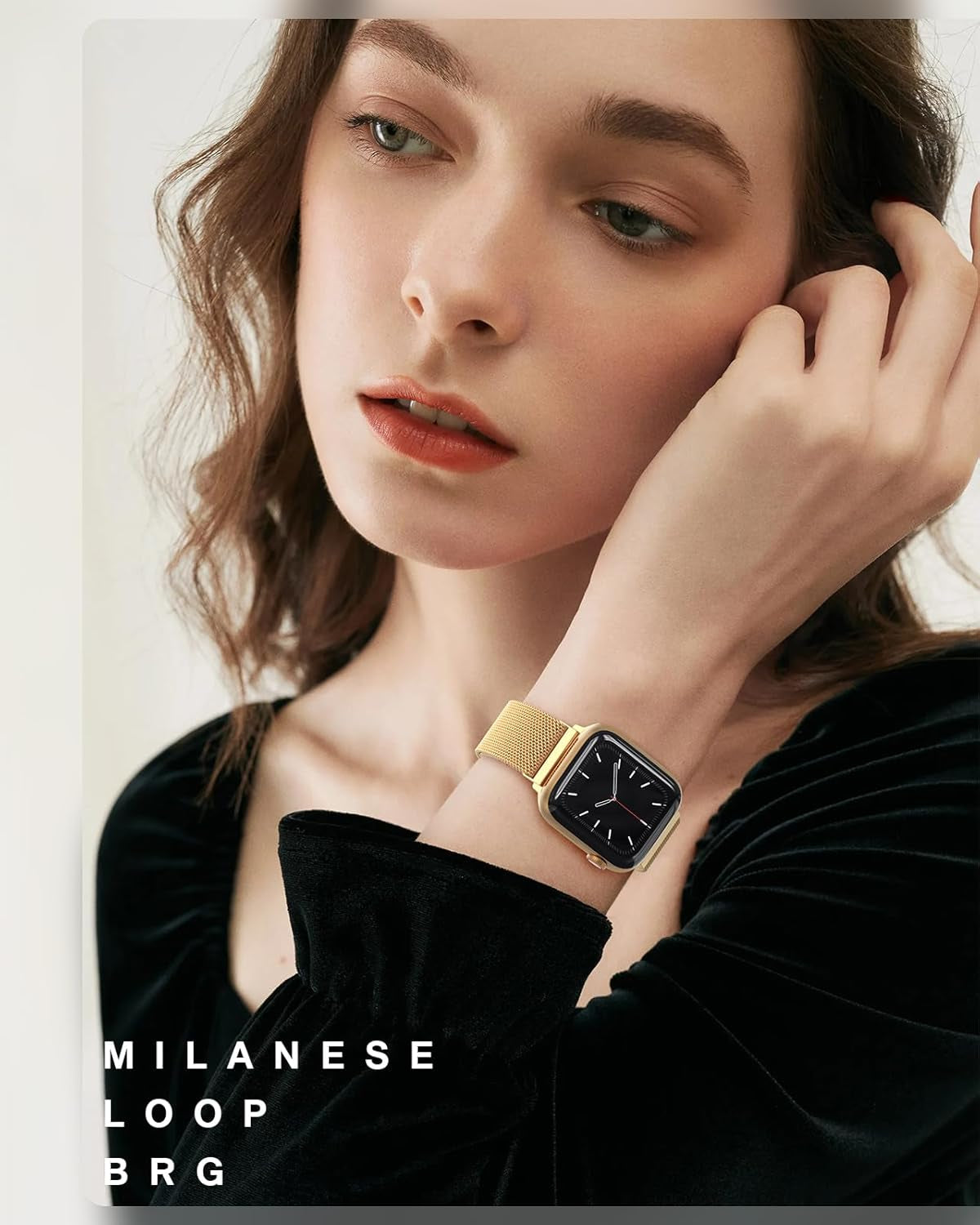 Original Stainless Steel Milanese Loop Compatible with Apple Watch Band 38Mm 40Mm 41Mm 42Mm 44Mm 45Mm 49Mm, Magnetic Clasp Replacement Band for Iwatch Series 9, Ultra 2, SE, Ultra, 8 7 6 5 4 3 2 1,