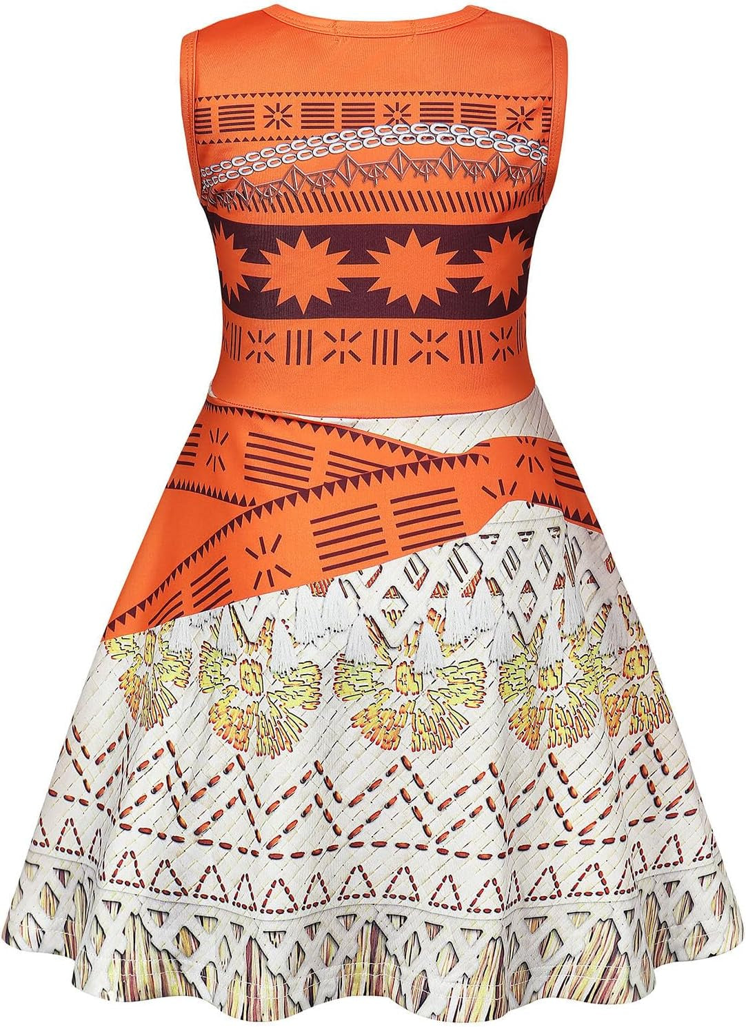 Princess Ocean Adventure Costume Outfits Girls Halloween Birthday Party Dress up Dress