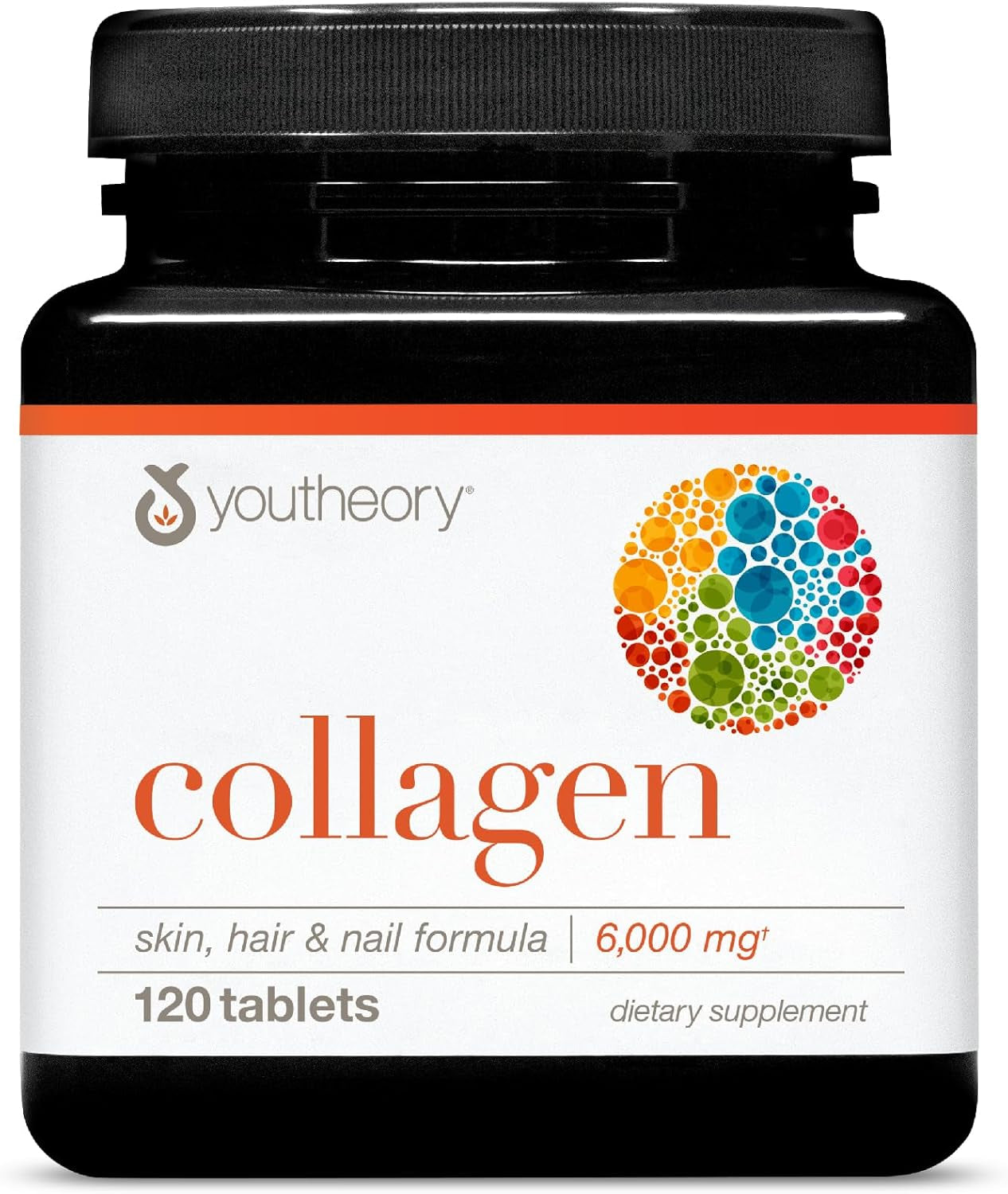 Advanced Collagen - 6,000 Mg Collagen - with Vitamin C - for Hair, Skin & Nails* - Collagen Supplements for Women and Men - 290 Tablets