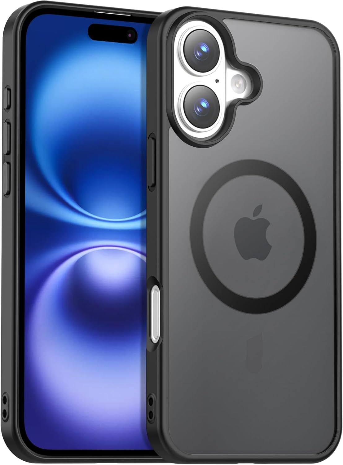 for Iphone 16E Case, [Compatible with Magsafe][Anti-Yellowing][Military-Grade Protection] Shockproof Slim Magnetic Phone Sleeve for Iphone 16E 6.1'', Clear