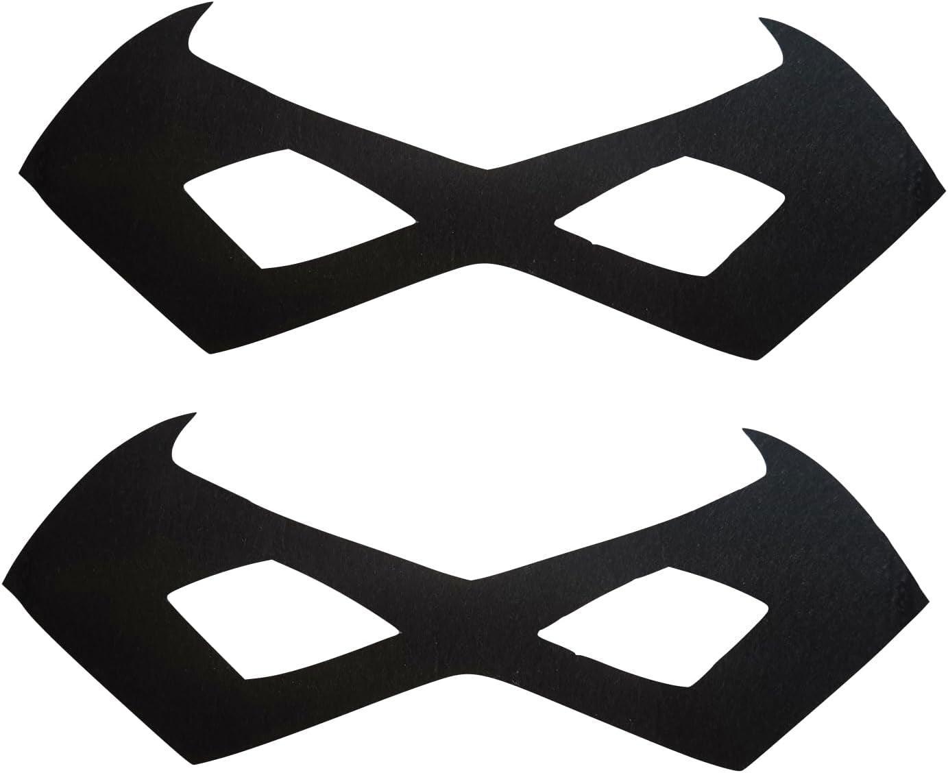 Black Eye Mask,2 Pack,Half Face,Bandit Eyemask for Halloween,Festival,Carnival,Fancy Dress Robber Costume Party
