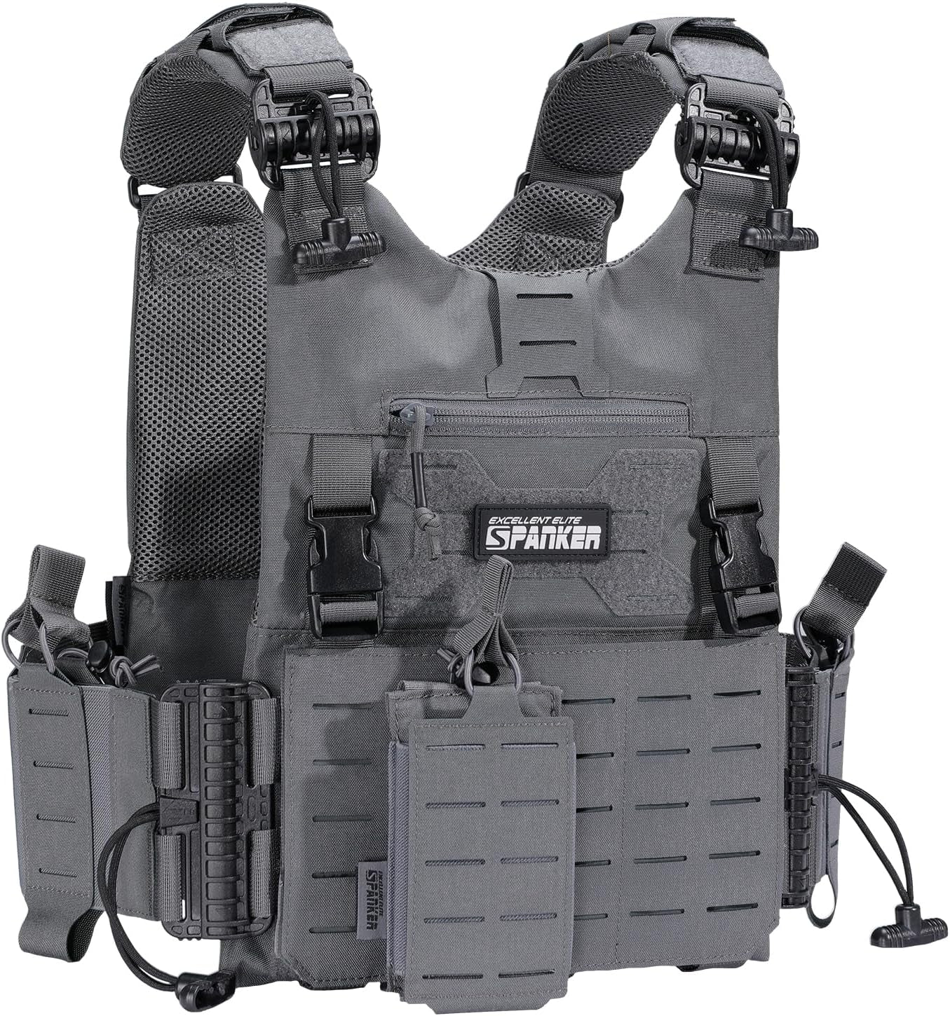 Tactical Mag Pouch Open-Top Single/Double/Triple Molle Magazine Pouch for Magazines M4 M16 AR-15 5.56