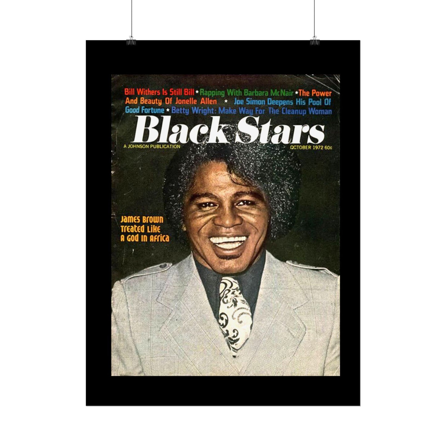 Rolled Posters - JAMES BROWN