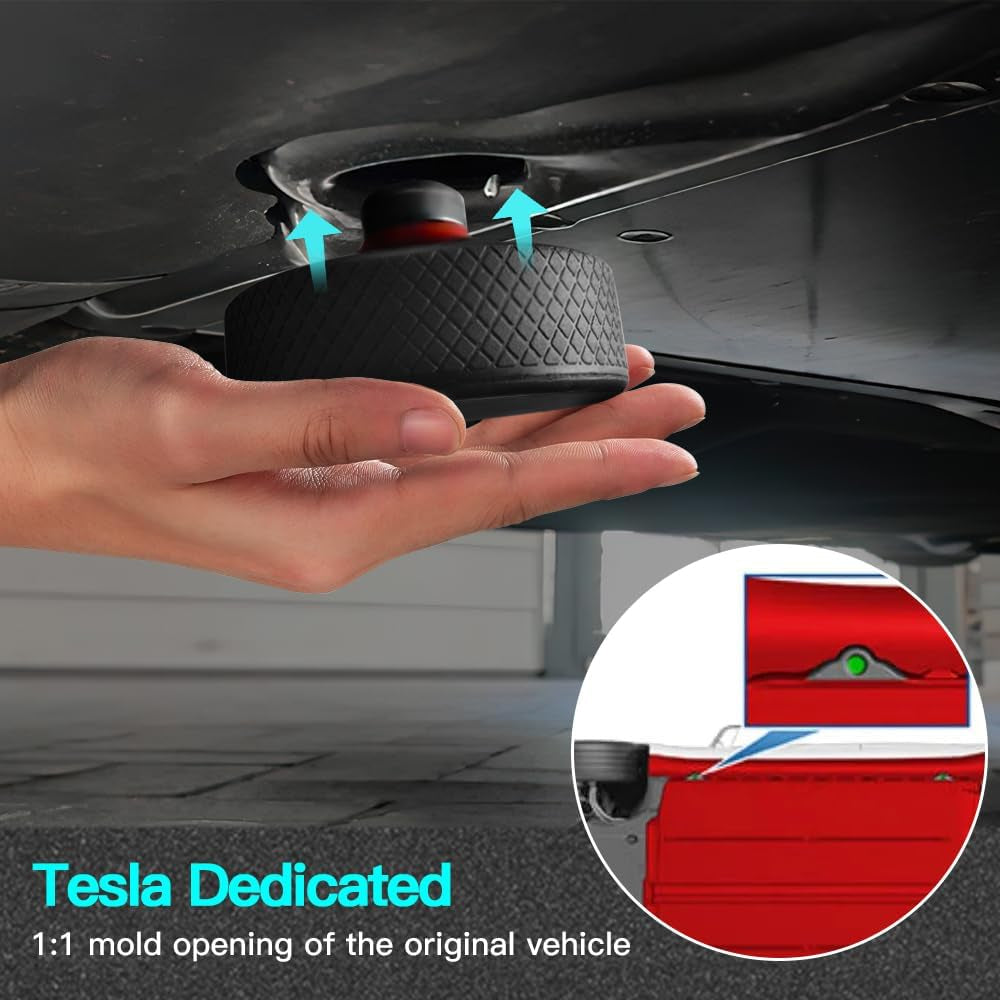 Upgraded 4 Pcs/Set Car Jack Pad Compatible for Tesla Model 3/Y/S/X Accessories