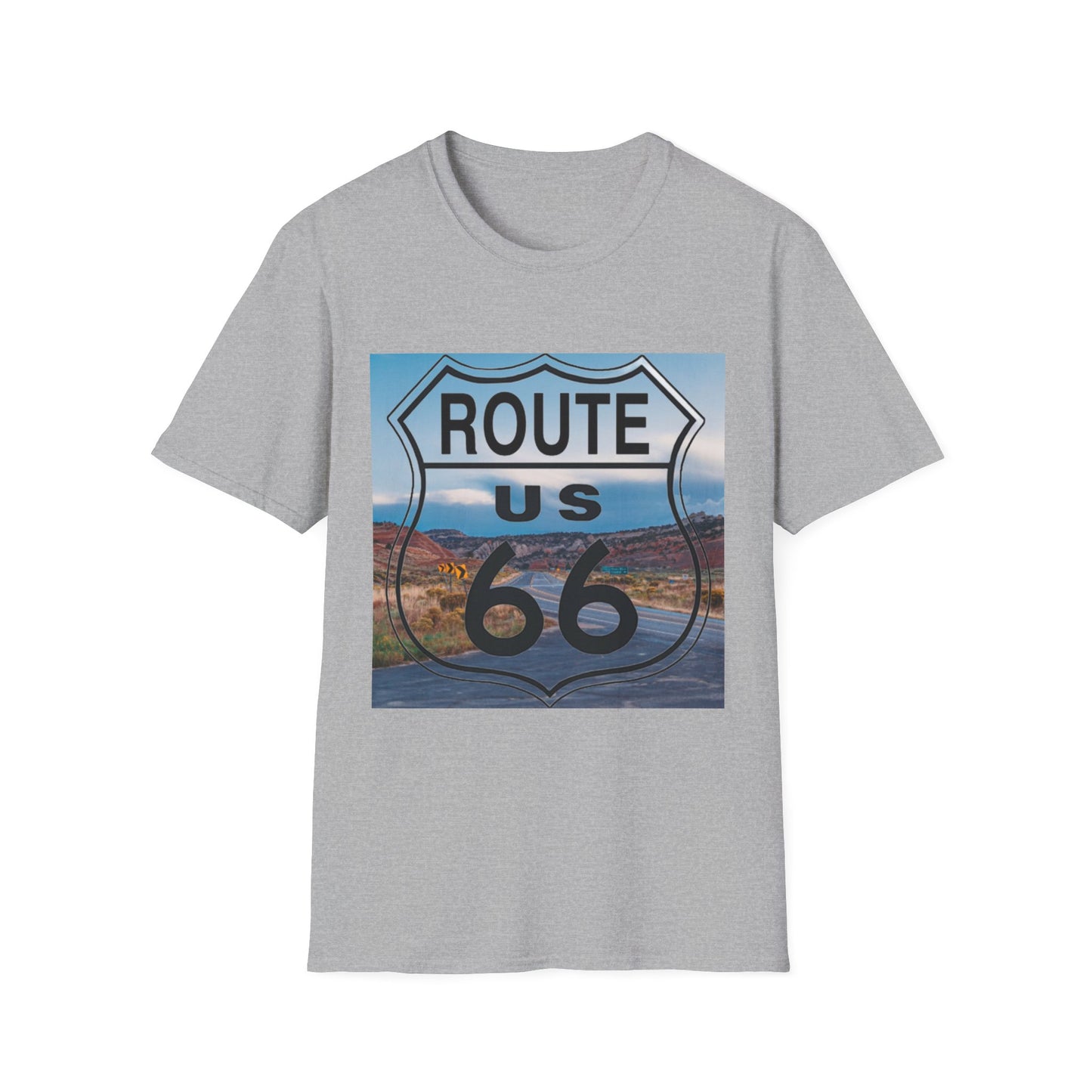 ROUTE 66 HIGHWAY T-Shirt - Retro Travel Tee