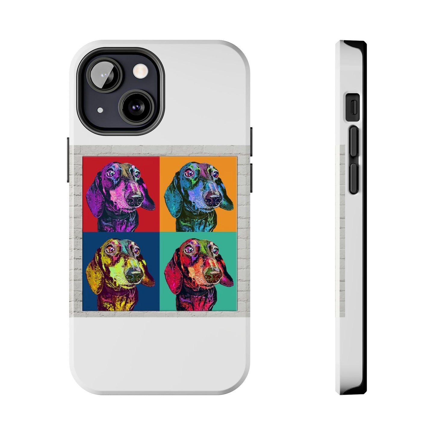 Andy Warhol Custom POP ART Pet Dog Tough Phone Cases