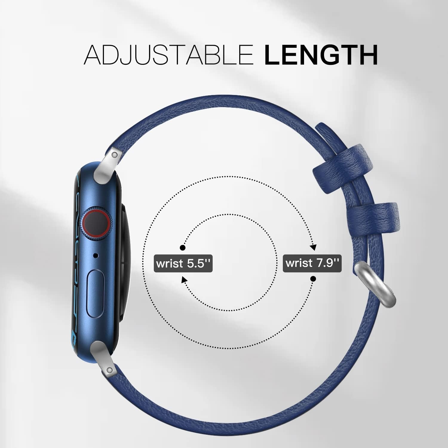 Leather Bands Compatible with Apple Watch 41Mm 38Mm 40Mm Band Women, Genuine Leather Band Replacement Strap Compatible for Iwatch Apple Watch Series 7 6 5 4 3 2 1 SE Sport Edition Women