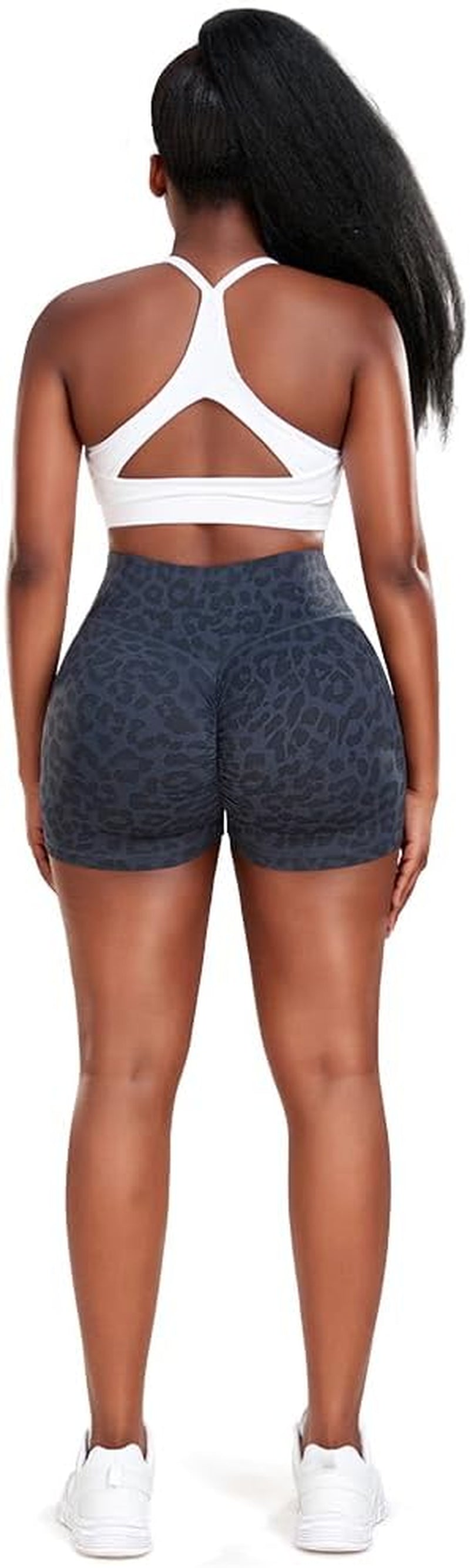 Scrunch Butt Short for Women High Waist Workout Shorts Booty Sport Yoga Leggings