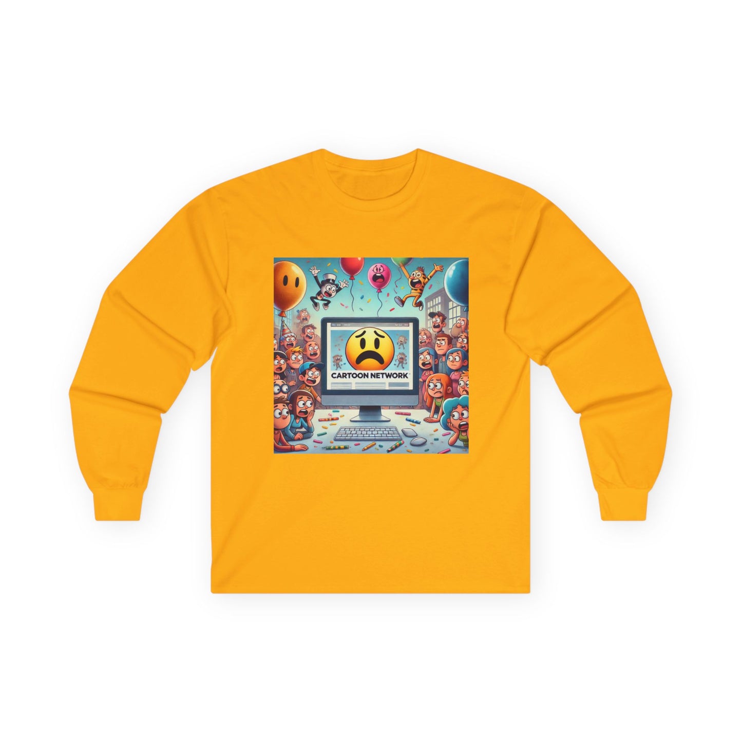 Cartoon Network Website Shuts Down Long Sleeve Tee
