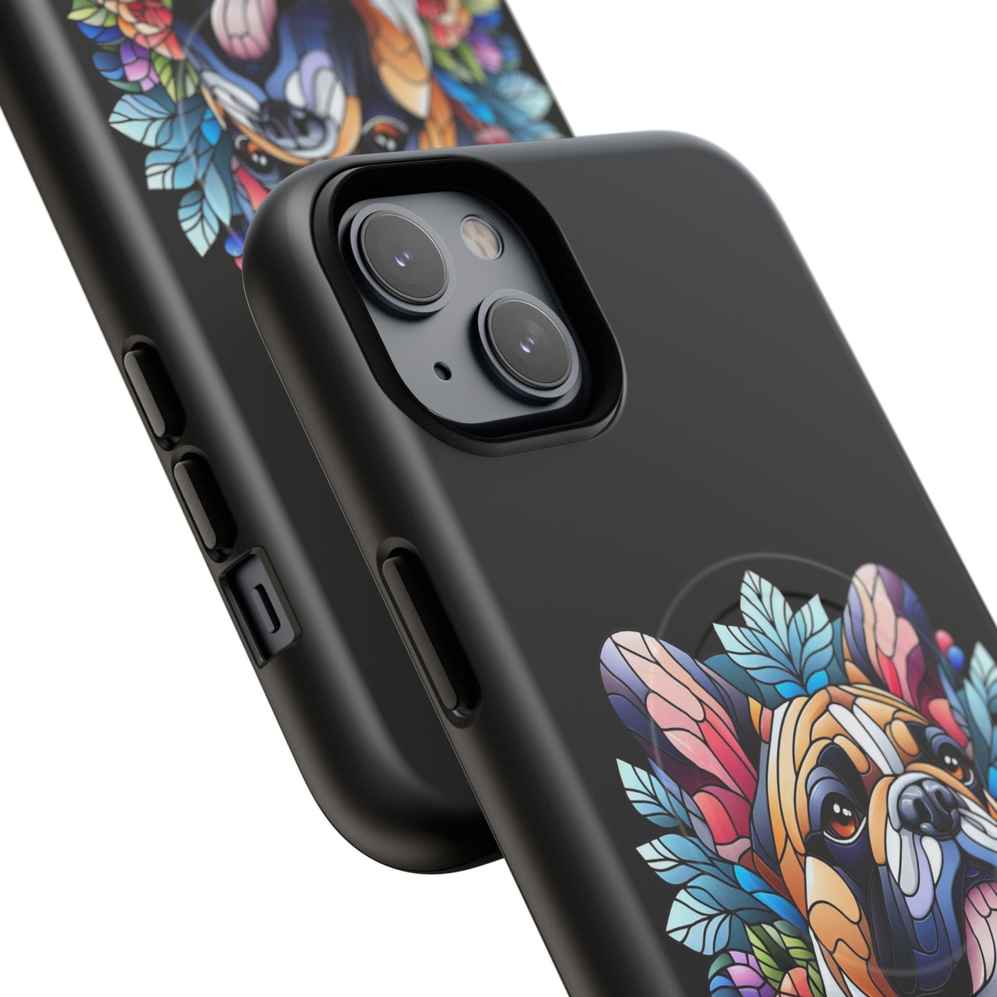 French Bulldog Stained Glass Tough Magnetic Cases